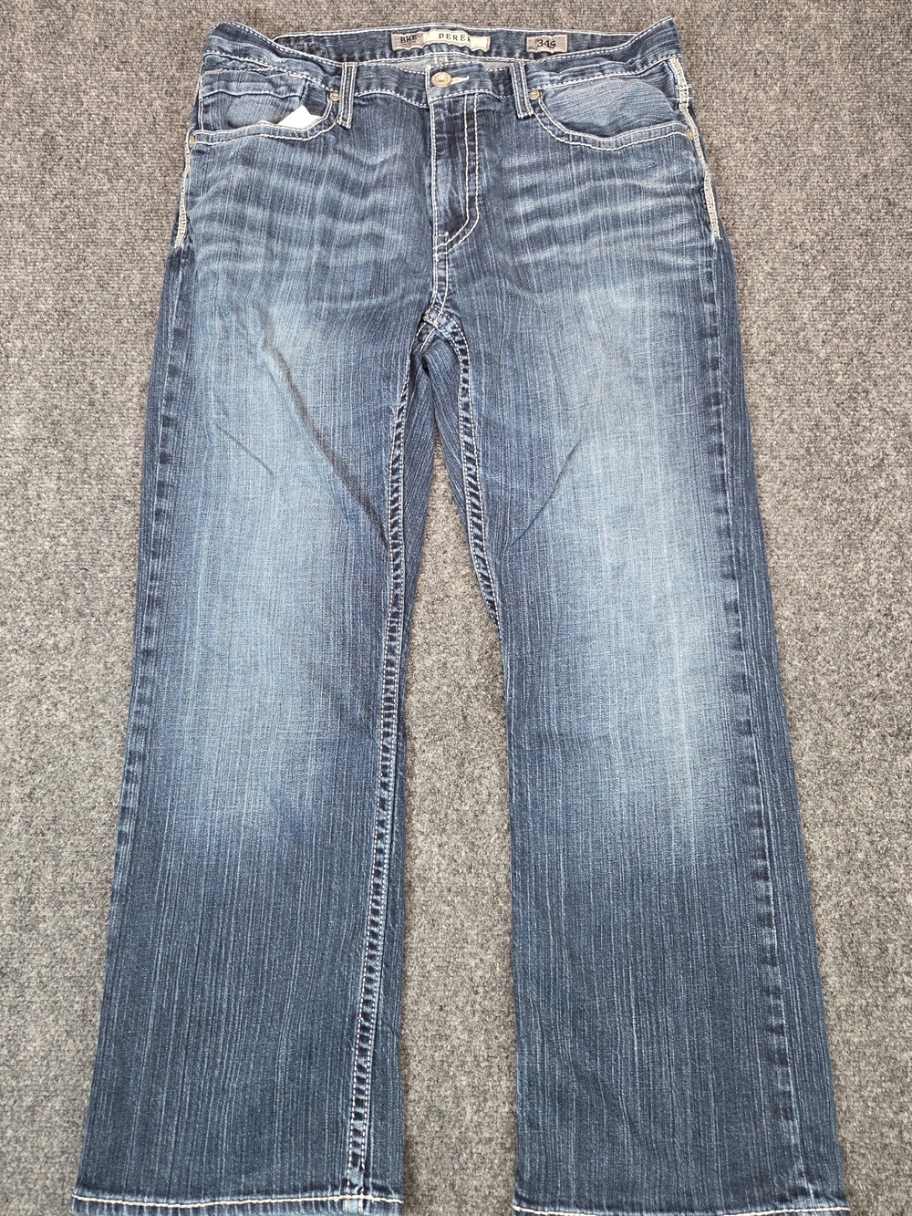 BKE Derek Jeans Men's 34S Blue Stretch